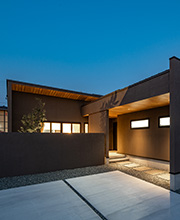 ジャパンディスタイルの平屋