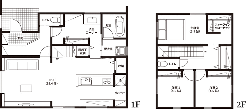 1F 2F
