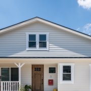 外壁 ラップサイディング仕上げ