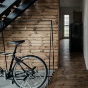 室内壁アクセント 板張り仕上げ