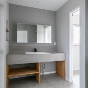 造作洗面　モールテックス仕様