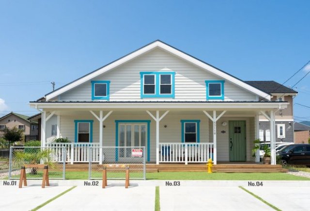 ビタミンカラーが似合う家