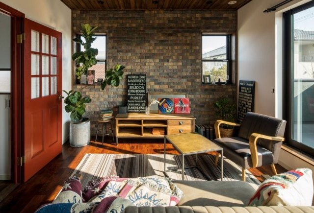 アメリカンヴィンテージが似合う家