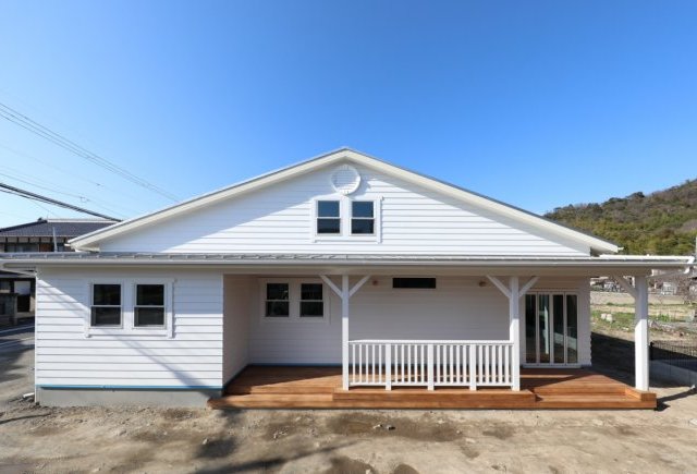 ヌックのある平屋×カリフォルニアスタイルの家