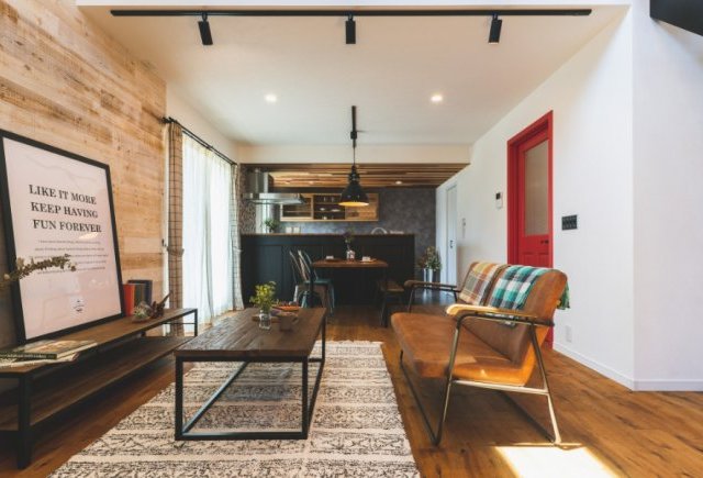 薪ストーブがある家