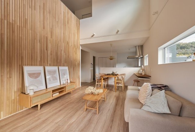 木のぬくもりに囲まれたジャパンディスタイルの家